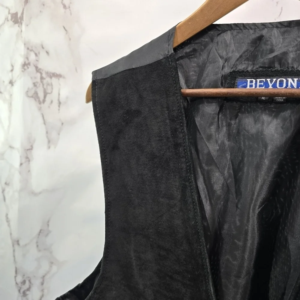 Vintage leather vest